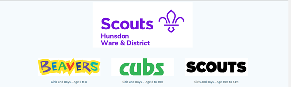 Hunsdon Scout Group Banner